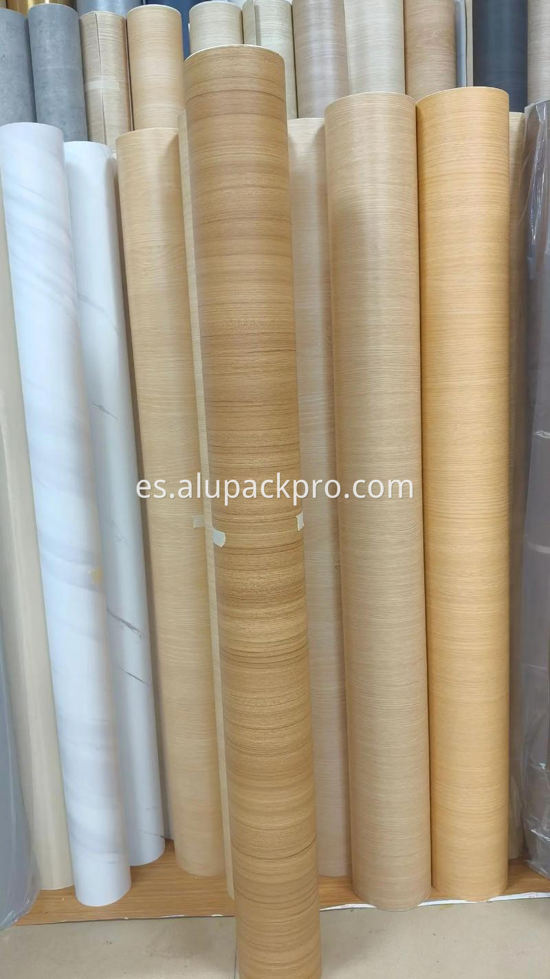 película de madera woodgrain film